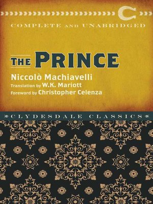 cover image of The Prince: Complete and Unabridged